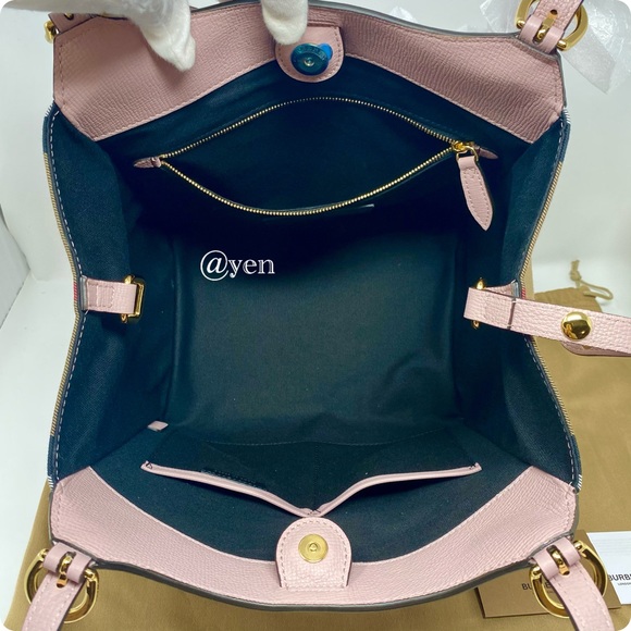 Burberry pink house check durby Canterbury tote - Picture 11 of 15